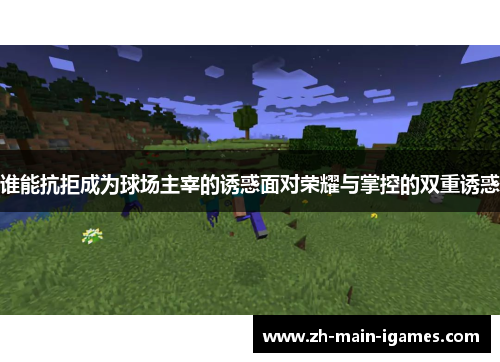 谁能抗拒成为球场主宰的诱惑面对荣耀与掌控的双重诱惑 谁能抗拒成为球场主宰的诱惑面对荣耀与掌控的双重诱惑